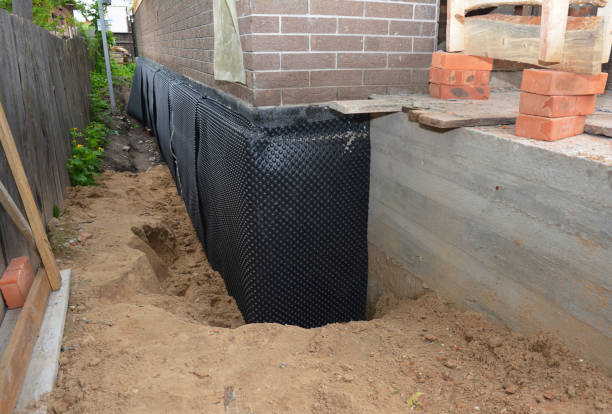 Crawl space vapor barrier installation in Cedar Lake, IN